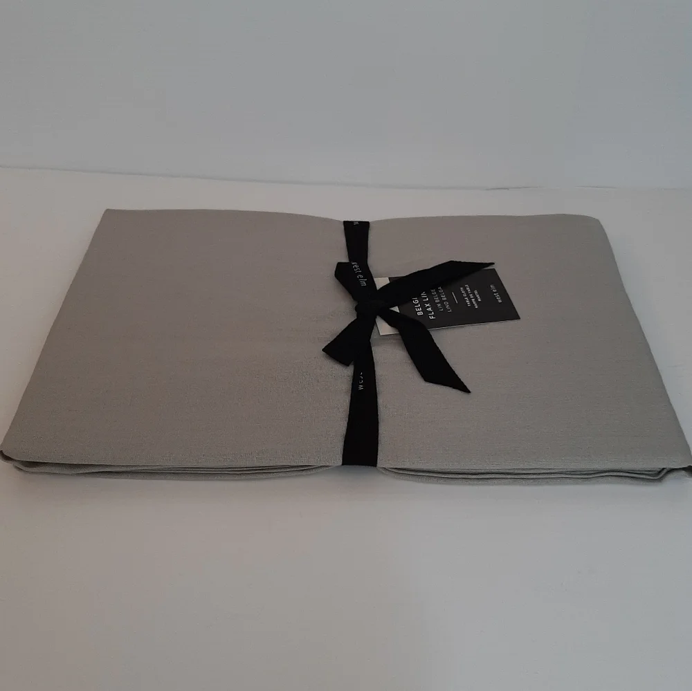 *West Elm 100% Belgian Linen 60